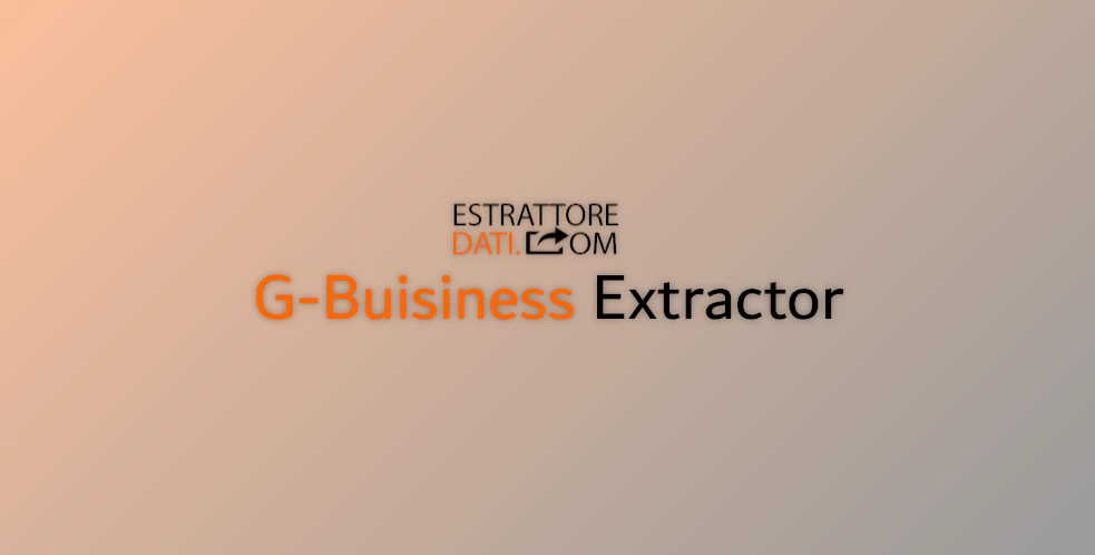 Download Estrattoredati G-Buisiness Extractor v7.6.1 + CRACK