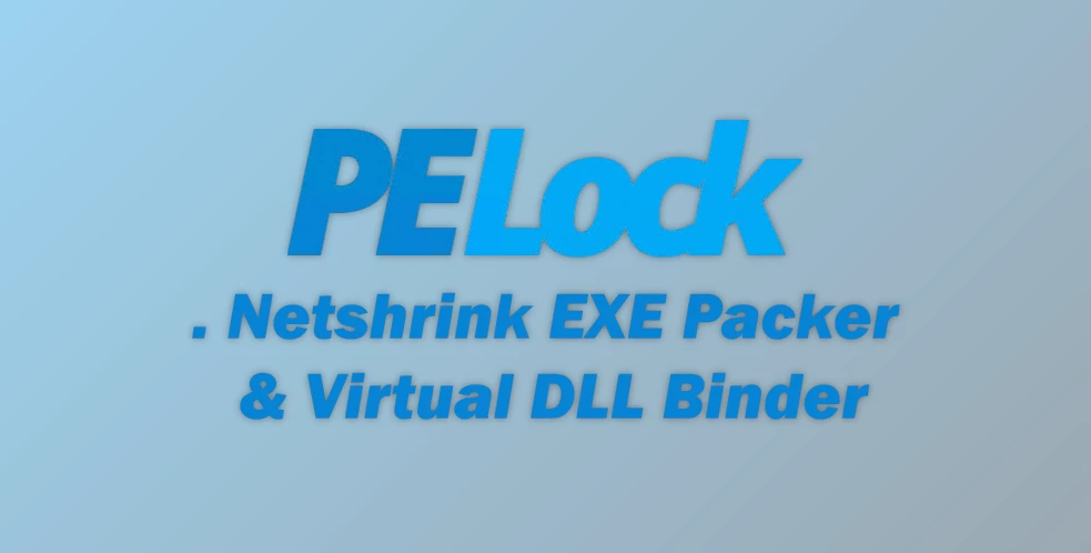 Download PELock .Netshrink EXE Packer & Virtual DLL Binder v2.9.1 Full Version