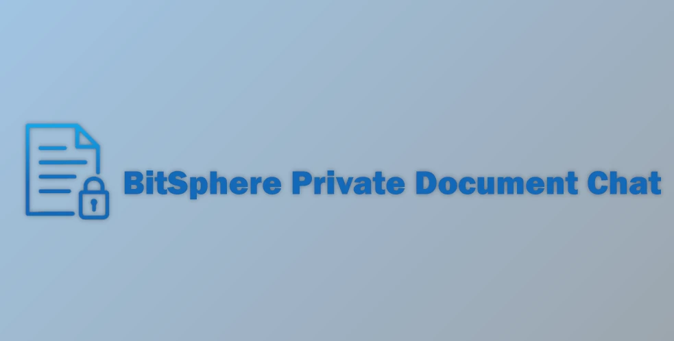 Download BitSphere Private Document Chat v1.0 for Win x64 Pre-Activated