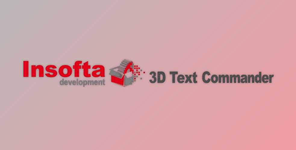 Free Download Insofta 3D Text Commander v7.0 Multilingual + Portable Edition + Keygen