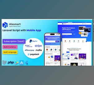 Download Alasmart v2.0.2 - Digital Product Download Marketplace Laravel Script Retail