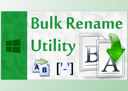 Free Download Bulk Rename Utility Commercial License v4.1 for Win x64 & x86 + Portable Edition + CRACK & License Key