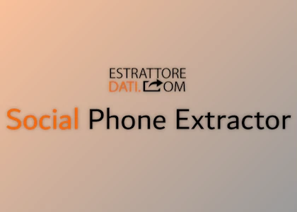 Download Estrattoredati Social Phone Extractor v7.1.0 + CRACK