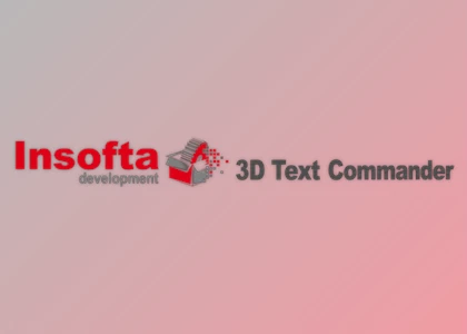 Free Download Insofta 3D Text Commander v7.0 Multilingual + Portable Edition + Keygen