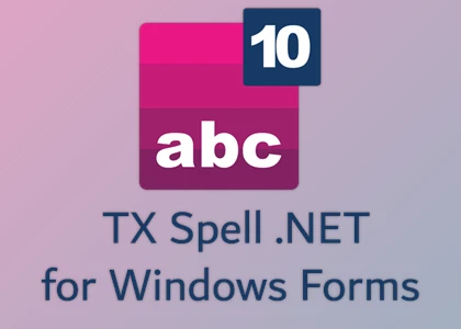Download TX Spell .NET for Windows Forms v10.0.1 + CRACK